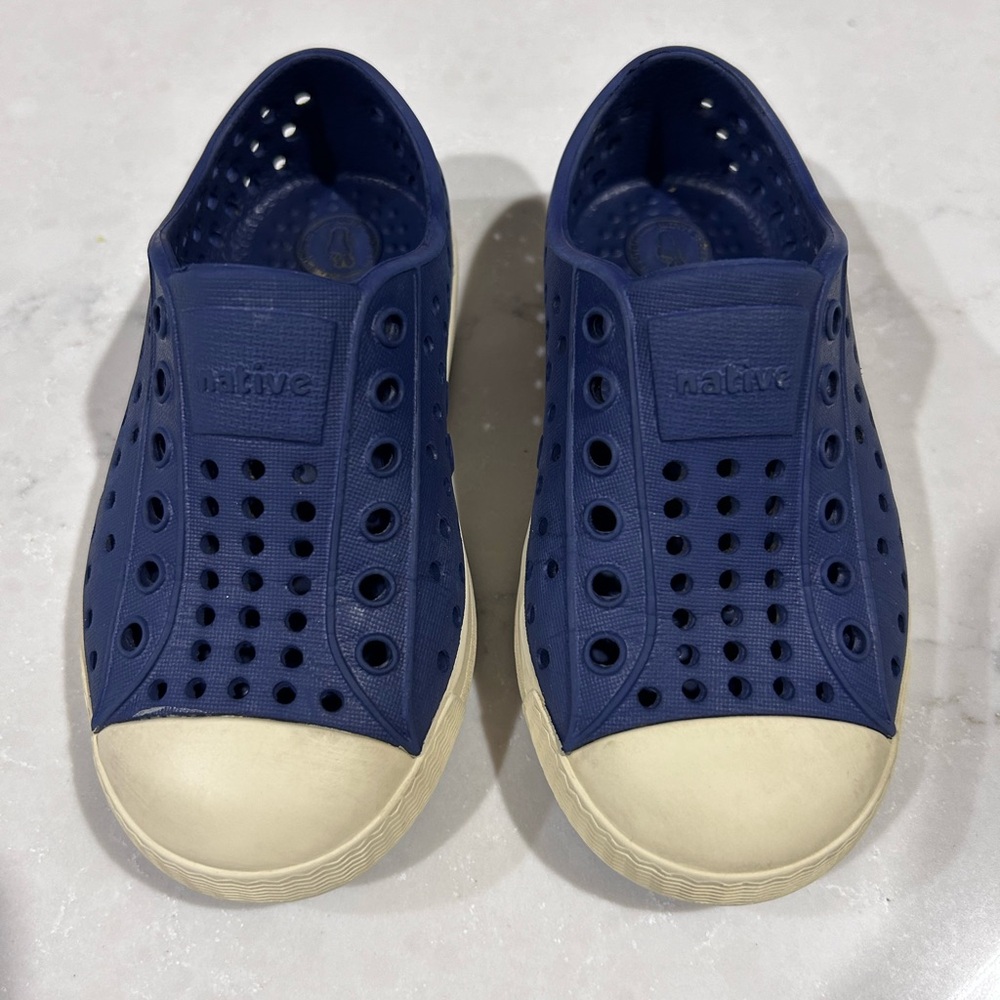 Cream/Navy Jefferson Native Shoes C7